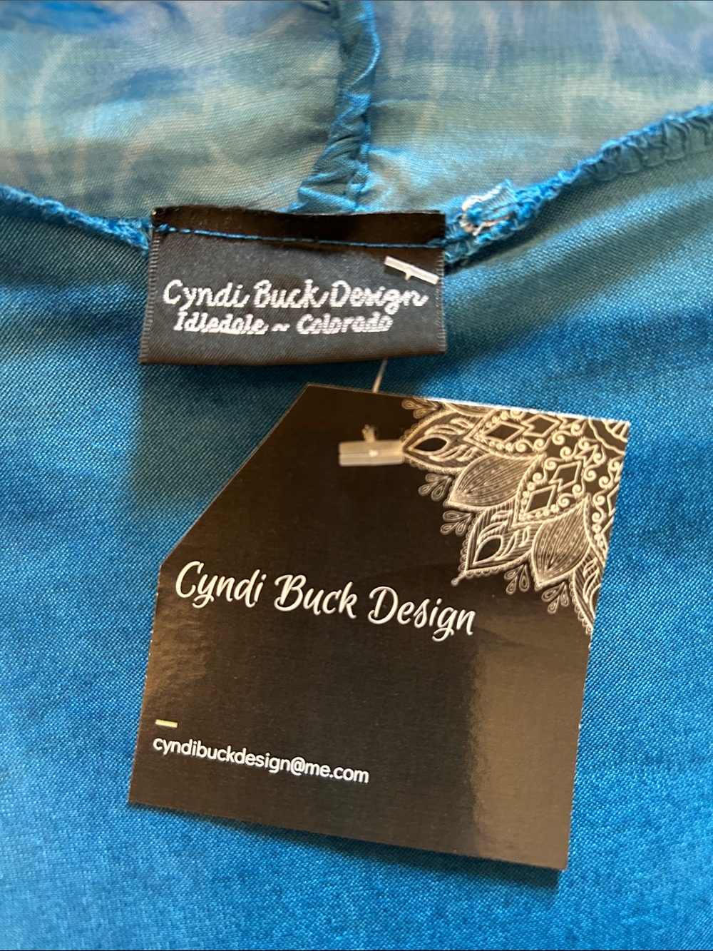 NWT Cyndi Buck Design top - Picture 3 of 4
